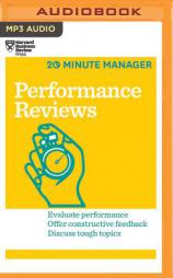 Performance Reviews (HBR 20-Minute Manager Series) by Harvard Business Review Paperback Book
