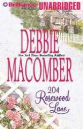 204 Rosewood Lane (Cedar Cove) by Debbie Macomber Paperback Book