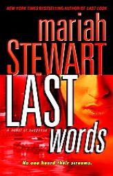 Last Words of Suspense by Mariah Stewart Paperback Book