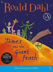 James and the Giant Peach by Roald Dahl Paperback Book