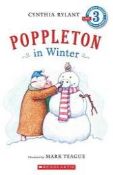 Poppleton In Winter (Scholastic Reader Level 3) by Cynthia Rylant Paperback Book