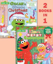 Elmo's Merry Christmas/Oscar's Grouchy Christmas (Sesame Street) by Christy Webster Paperback Book