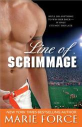 Line of Scrimmage by Marie Sullivan Force Paperback Book