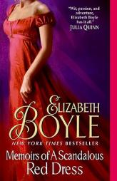 Memoirs of a Scandalous Red Dress by Elizabeth Boyle Paperback Book