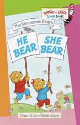 He Bear, She Bear (Bright & Early Board Books(TM)) by Stan Berenstain Paperback Book