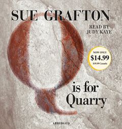 Q Is For Quarry by Sue Grafton Paperback Book