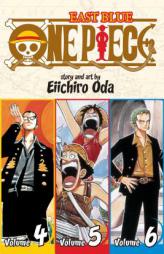 One Piece:  East Blue 4-5-6 by Eiichiro Oda Paperback Book