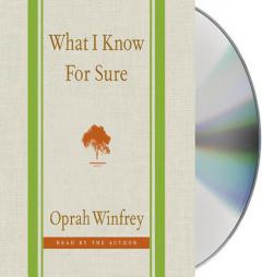 What I Know For Sure by Oprah Winfrey Paperback Book