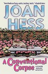 A Conventional Corpse: A Claire Malloy Mystery by Joan Hess Paperback Book