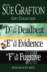 Sue Grafton DEF Gift Collection: 'D' Is for Deadbeat, 'E' Is for Evidence, 'F' Is for Fugitive by Sue Grafton Paperback Book