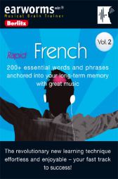 Rapid French Vol. 2 (Earworms) (English and French Edition) by Earworms Paperback Book