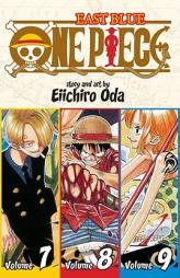 One Piece:  East Blue 7-8-9 by Eiichiro Oda Paperback Book