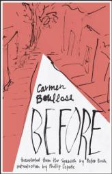 Before by Carmen Boullosa Paperback Book