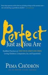 Perfect Just as You Are: Buddhist Practices on the Four Limitless Ones--Loving-Kindness, Compassion, Joy, and Equanimity by Pema Chodron Paperback Book