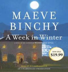 A Week in Winter by Maeve Binchy Paperback Book