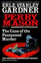 The Case of the Postponed Murder by Erle Stanley Gardner Paperback Book