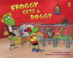 Froggy Gets a Doggy by Jonathan London Paperback Book