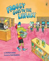 Froggy Goes to the Library by Jonathan London Paperback Book