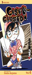 Case Closed, Vol. 4 by Gosho Aoyama Paperback Book