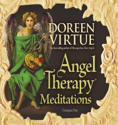 Angel Therapy Meditations by Doreen Virtue Paperback Book
