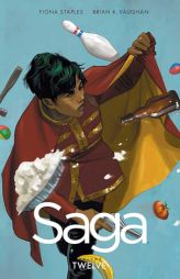 Saga Volume 12 by Brian K. Vaughan Paperback Book
