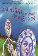 And the Dish Ran Away with the Spoon by Janet Stevens Paperback Book