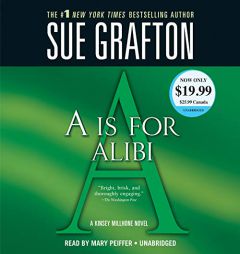A is for Alibi by Sue Grafton Paperback Book