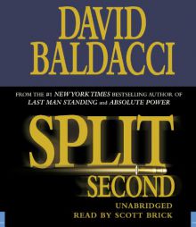 Split Second by David Baldacci Paperback Book