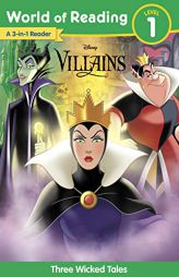 World of Reading: Disney Villains 3-Story Bind-Up by Disney Books Paperback Book