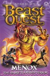 Beast Quest: Menox the Sabre-Toothed Terror: Series 22 Book 1 by Adam Blade Paperback Book
