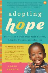 Adopting Hope: Stories and Advice from Birth Parents, Adoptive Parents, and Adoptees by Lorri Antosz Benson Paperback Book