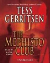 The Mephisto Club by Tess Gerritsen Paperback Book