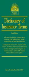Dictionary of Insurance Terms by Harvey W. Rubin Ph. D. Paperback Book