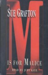 M is for Malice (Sue Grafton) by Sue Grafton Paperback Book