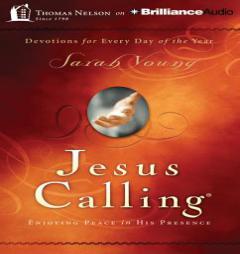 Jesus Calling: Enjoying Peace in His Presence by Sarah Young Paperback Book