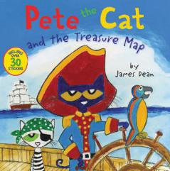 Pete the Cat and the Treasure Map by James Dean Paperback Book