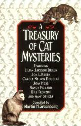 A Treasury of Cat Mysteries by Martin Harry Greenberg Paperback Book
