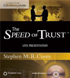 Speed of Trust, The - Live Performance by Stephen M. R. Covey Paperback Book