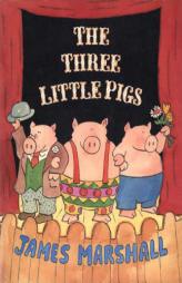The Three Little Pigs (Picture Puffins) by James Marshall Paperback Book