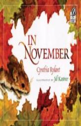 In November by Cynthia Rylant Paperback Book