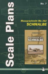 Scale Plans No. 7 Me 262 A Schwalbe by Dariusz Karnas Paperback Book