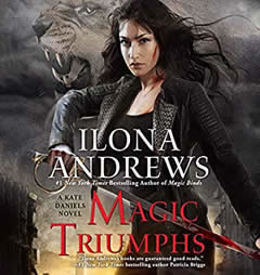 Magic Triumphs (Kate Daniels) by Ilona Andrews Paperback Book
