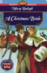 A Christmas Bride by Mary Balogh Paperback Book