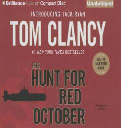 The Hunt for Red October by Tom Clancy Paperback Book