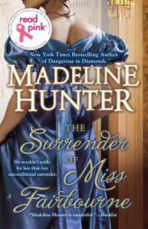 The Read Pink Surrender of Miss Fairbourne by Madeline Hunter Paperback Book