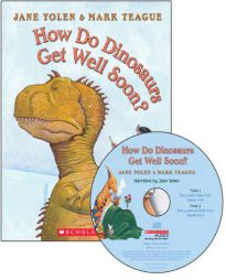 How Do Dinosaurs Get Well Soon? - Audio by Jane Yolen Paperback Book