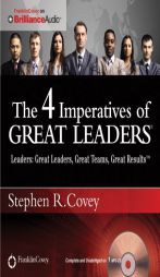 The 4 Imperatives of Great Leaders by Stephen R. Covey Paperback Book