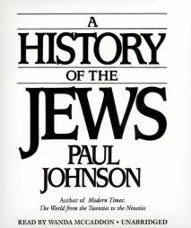 A History of the Jews by Paul Johnson Paperback Book