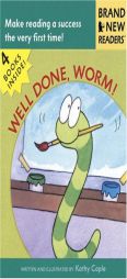 Well Done, Worm!: Brand New Readers by Kathy Caple Paperback Book