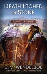 Death Etched in Stone by C. M. Wendelboe Paperback Book